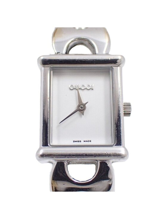 Gucci Quartz Watch Silver Color White Dial with 2 main image 4